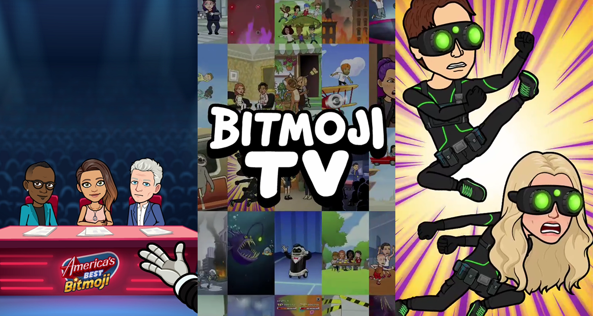 “Bitmoji TV” Serienlaunch von Snapchat DK News digitalkindergarten.de